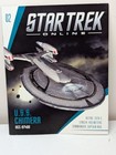 Eaglemoss Star Trek Online Uss Chimera Ncc-97400 With Magazine