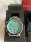 Nixon 51-30 Chrono - Silver turquoise Chronograph Men s Watch A1389-2084
