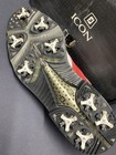 Footjoy Icon Shield Tip Mens Golf Shoes  us Size 10  - White red black