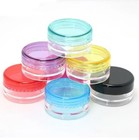 Empty Cosmetic Sample Jars Plastic Cream Pot Containers Small Makeup Travel
