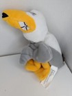 Vintage 1997 Idea Factory Meanies Series 1 Beenie Plush Peter The Seagull