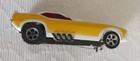 Vintage Afx Plymouth Cuda  1758 Funny Car Slot Car Ho Scale White Yellow Red 