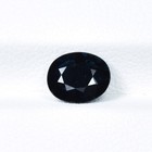 0 97 Ct Dark Blue Natural Blue Sapphire - Heated Oval Gemstone - Video   
