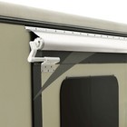 Recpro Rv Slide Topper Slideout Awning Assembly In White And Black