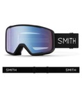 Smith Tribute Snow Goggles  Black Frame  Blue Sensor Mirror Lens