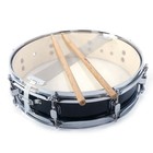 13  X 3 5  Black Picollo Snare Drum Poplar Shell With Drum Sticks Strap Drum Key