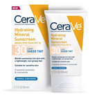 Cerave Hydrating Mineral Tinted Face Sunscreen Lotion - Spf 30 - 1 7 Fl Oz