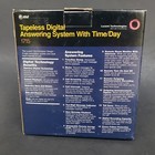At t Telephone Tapeless Digital Answering System With Time  Day Stamp 1715 New