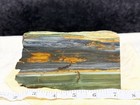 Rare Larsonite gary Green  Freedom  Jasper Bogwood Faced Rough Piece  Lot 811