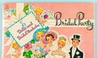 Vintage Original 1955 Whitman Bridal Party Paper Dolls  1948 Uncut