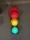 Vintage -rare-tsi  traffic Signals Inc  12-8-8  Traffic Light - Cast Aluminum