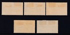 Egypt 1933 Airs Set 5 Mint Heavy Hinges  hinged Twice 