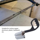 Metal Sheet Cutter  Fast Manual Cutting Machine  Hand Plate Shear For Metal