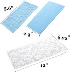 14 Pieces Fondant Impression Mats Molds Lace Embossing Mat For Gum Paste  Cupcak