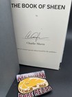 Signed Charlie Sheen - The Book Of Sheen Autographed Hardcover 1st Edition Book