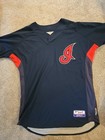 2010 Grady Sizemore Game Used Spring Training Cleveland Indians  Jersey Xl Rare