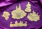 Wdi - Cast Member - Hkdl - Park Map Icon  5 Pin Set  Jumbos