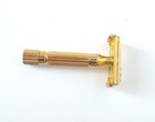 Gillette Gold Aristocrat Razor  nos  1946-1947  Blade Holder  nos   Case  ok 