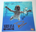Nirvana  Signed Dave Grohl   Krist Novoselic 8x8  Photo Original Autograph W coa