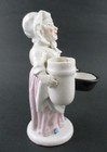 Antique Staffordshire Double Open Salt - Old Woman W 2 Frying Pans   Jug - Rare 