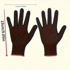 12 Pairs Breathable Nylon Garden Gloves Lightweight Planting Work Gloves - New