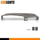 Fits 1999-2006 Chevy Silverado Sierra Molded Dash Cover Cap Board Overlay Gray