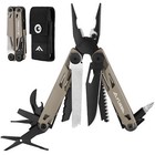 Flissa Multitool 15-in-1 Multi Tool Pocket Knife With Sheath Stainless Steel Edc