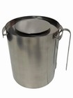 Vintage Stelton Arne Jacobsen Cylinda-line Ice Bucket Stainless Steel Denmark