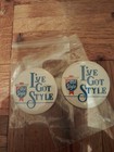 Old Style Beer Pinback Button Pin Lot Of 2