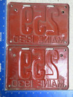 Maine License Plate Tag Pair Set Me 1930 30  259  Model A Ford