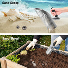 Sand Scoop With Shovel For Metal Detecting  Metal Detector At Beach heavy Duty S