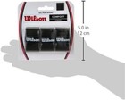 New Wilson Tennis Racket Comfort Overgrips - Ultra Wrap Black 3 Pack
