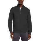 Banana Republic Men s Waffle Quarter Zip Pullover  Black  Size S