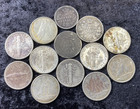 1891 Seated Liberty Dime 1870 Canada 5 Cent Mercury Dimes Canada Silver Coin Lot