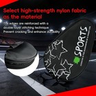 Ping Pong Paddle Case Table Tennis Racket Cover Fits Stiga 2 Paddles 7 Balls