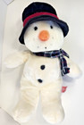 Russ Snowflake Snowman Plush 14 5  Tall