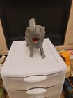 Vintage Gray Elephant Cast Iron Bank