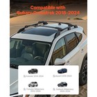 Roof Rack Cross Bars For Subaru Crosstrek 2018-2024 200lbs Aluminum