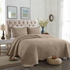 Light Weight Quilt Bedding Set Luxury Floral Quilted Bedspread With Pillow Shams