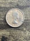 1962 Canada 1 One Small Cent Elizabeth Ii Canadian Actual Coin Tc3414 