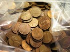 Over 10 Lbs Of 1959-1982 Lincoln Cent 95  Copper Bulk Pennies  1500 Coins 