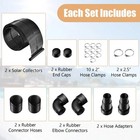 2 5  X 10  Solar Collector Panels Swimming Pool Heating System Weatherproof Pe