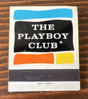 Vintage Mcm The Playboy Club Matchbook Unstruck Diamond Match Chicago Il