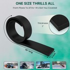 Simond Store - Rubber Snow Plow Cutting Edge 96  X 6  X 1  Snow Plow Deflector