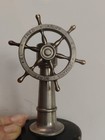 Vintage Ship Wheel Cigar Cutter German Shipbuilding Company From Kiel