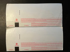 Pair Full Unused Tickets Inxs midnight Oil Chastain Park Atlanta may 29  2001