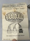 Braid-aid Rug Braiding Tools 3 Way Lot Of 6 Adjustable Vari-folders Crafts
