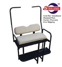 Rear Flip Seat Kit For Club Car Golf Cart Ds Model  1982-2000 buff  W t Grab Bar