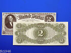 Reproduction  2 1917 Legal Tenter Note Us Paper Money Currency Copy