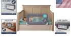 Durable Toddler Bed Rail - 16x33 Inch Safety Guard With